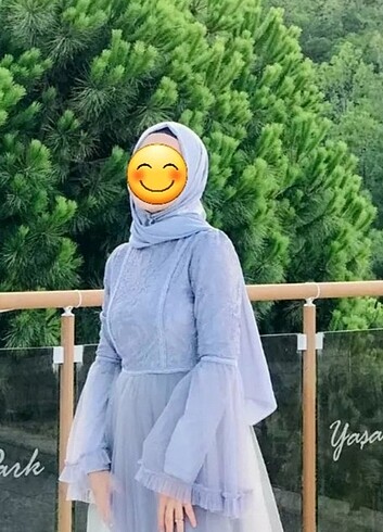 Tesettür abiye elbise