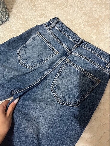 xs Beden Trendyol mila kot pantolon 34 beden