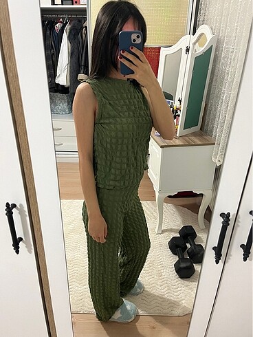 s Beden yeşil Renk Trendyolmilla takım