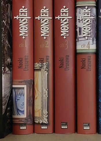 Monster Çizgi Roman Serisi 4 Cilt