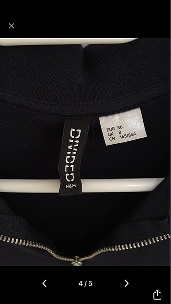 s Beden lacivert Renk H&M ELBİSE