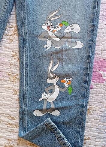 36 Beden mavi Renk Jean kot pantolon