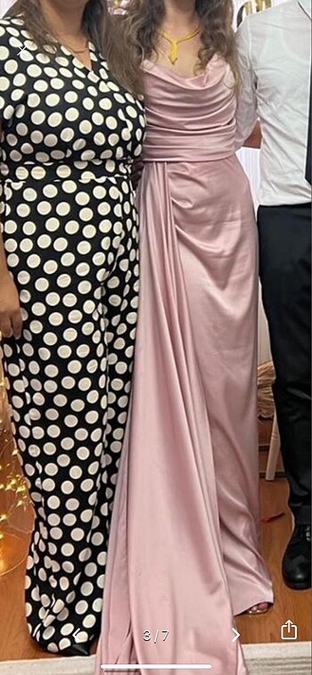 34 Beden Oleg cassini nişan elbisesi