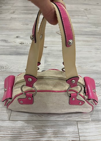 Beden Guess orjinal Pastel Pembe Tokalı Kadın Çantası