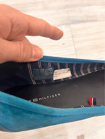 Tommy Hilfiger Orjinal Tommy Hılfiger deri 39 numara babet