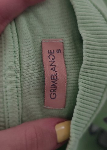 Yeşil Baskılı Kadın Sweatshirt - Görsel 2