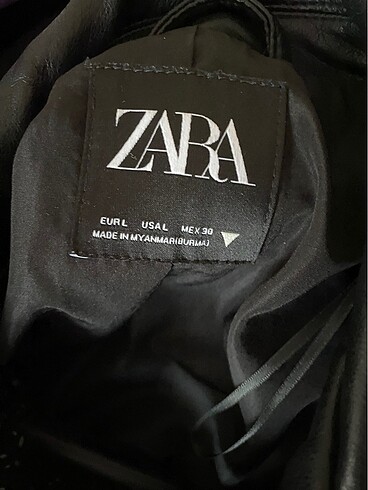 Zara Deri ceket