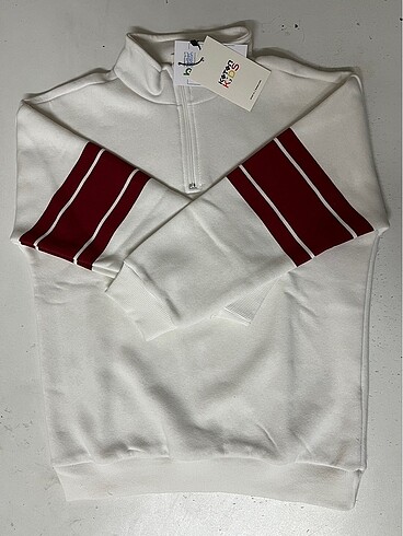 Koton KOTON Orjinal Erkek Çocuk Sweat Ekru