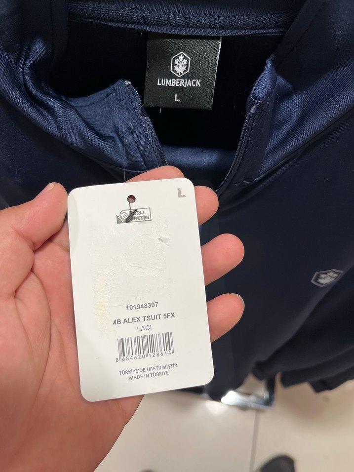 Lumberjack Orjinal Erkek Eşofman Takımı lacivert - Görsel 4