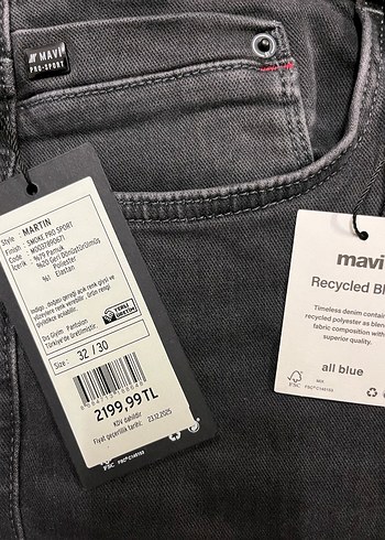 Mavi Orjinal Erkek Pantolon ( Martin) - Görsel 3