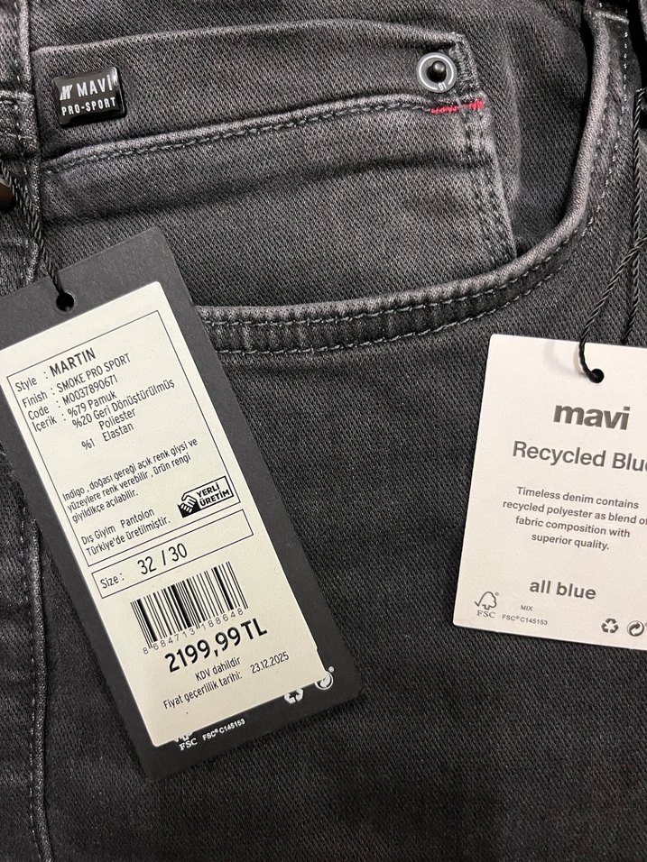 Mavi Orjinal Erkek Pantolon ( Martin) - Görsel 3