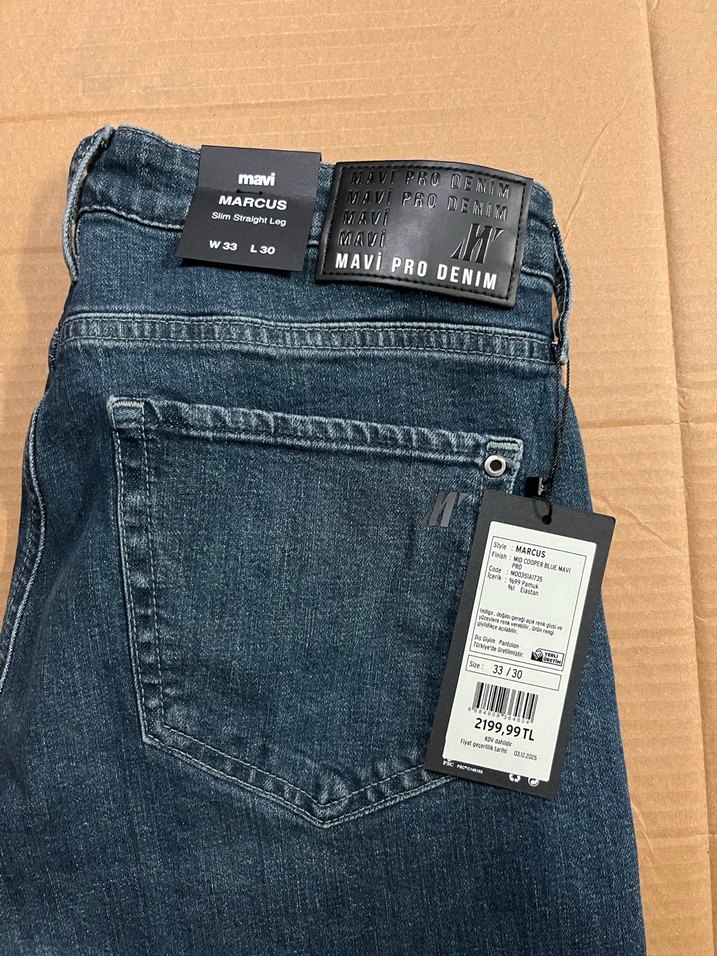 Mavi Orjinal Erkek Pantolon (Marcus) - Görsel 2