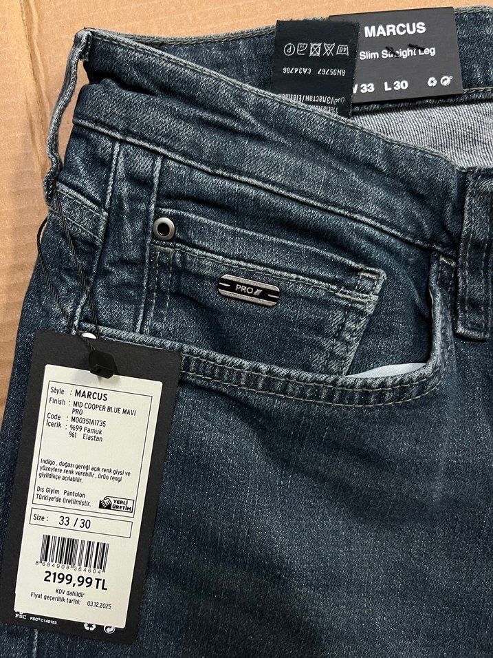 Mavi Orjinal Erkek Pantolon (Marcus) - Görsel 5