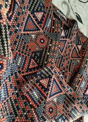 Kadın renkli ceket - Görsel 3