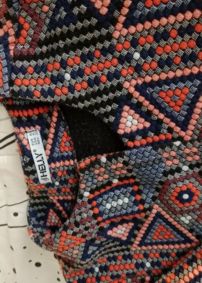 Kadın renkli ceket - Görsel 2