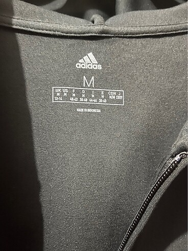 m Beden siyah Renk Adidas Kapüşonlu Hırka