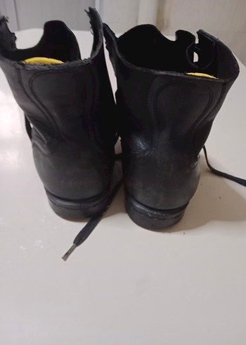 Siyah Rugan Bağcıklı Erkek Bot - Görsel 3