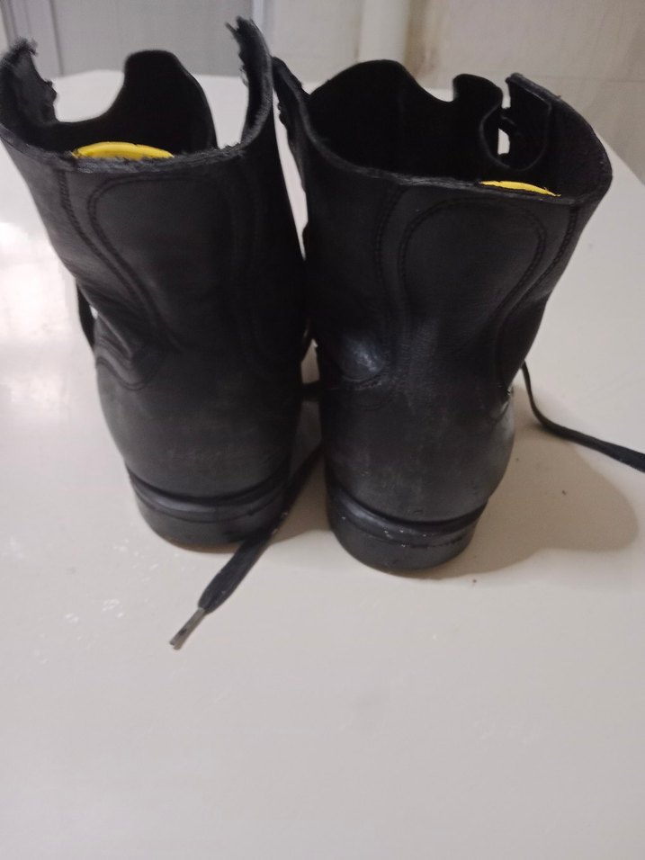 Siyah Rugan Bağcıklı Erkek Bot - Görsel 3