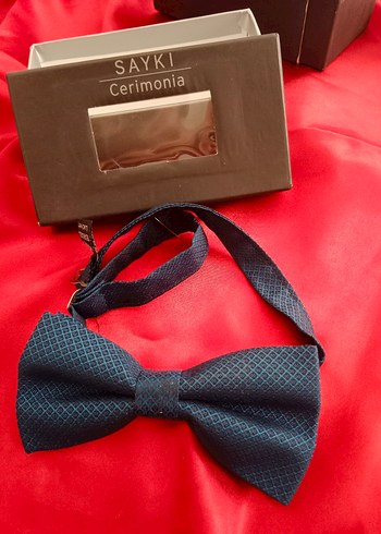 Hatemoğlu lacivert papyon - Görsel 2