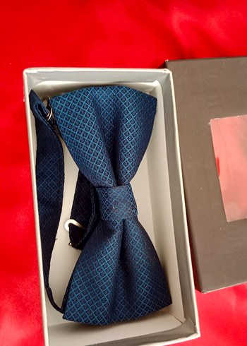 Hatemoğlu lacivert papyon - Görsel 3