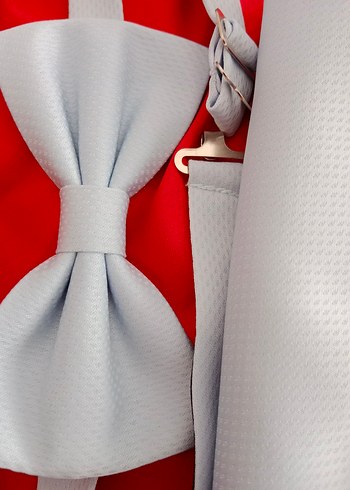 Hatemoğlu Beyaz Erkek Papyon - Görsel 2