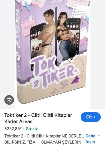 Toktiker 2 - Ciltli Kitaplar by Kader Arvas