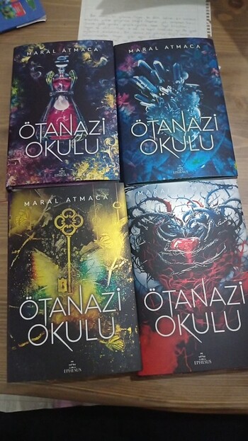 Ötanazi okulu 4 kitap ciltli kutulu set