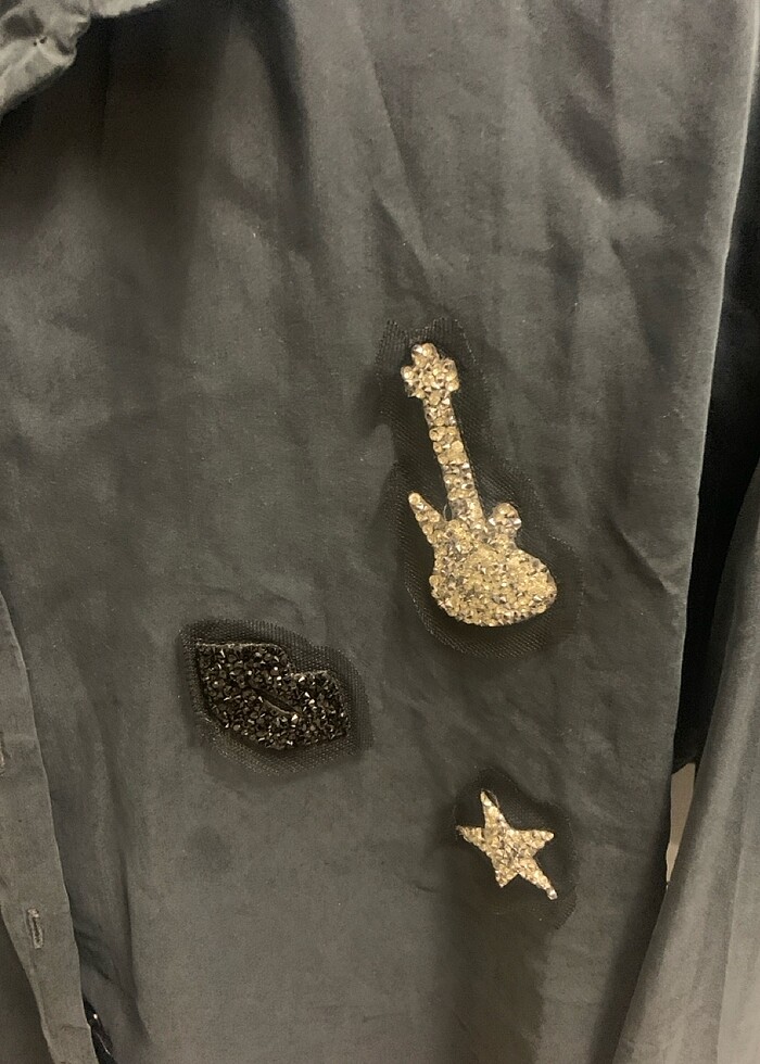 Zara lacivert gömlek - Görsel 2