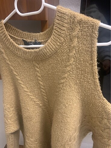Hardal sarısı kazak - Görsel 4