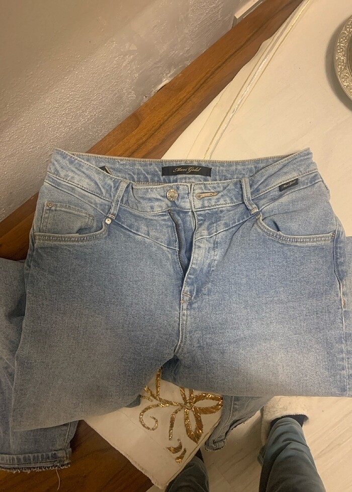 Buz mavisi mavi marka jean - Görsel 3