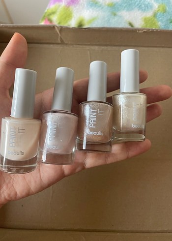 Pastel Sedefli oje set