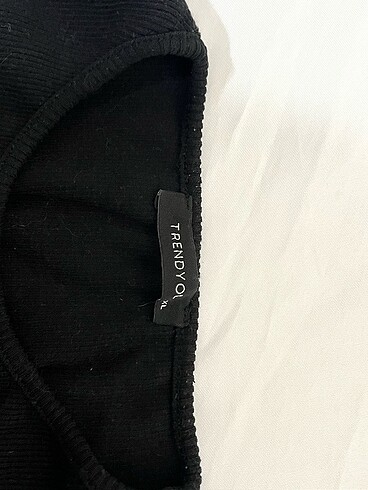 xl Beden siyah Renk Siyah crop-top