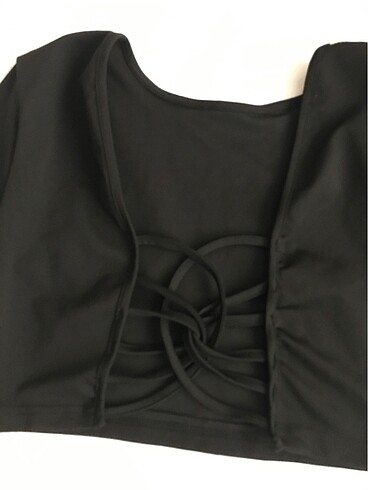 l Beden Siyah crop