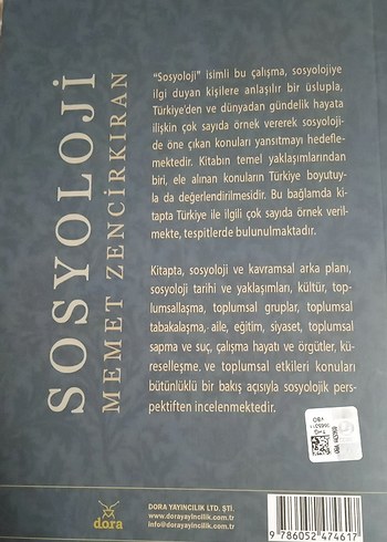 Sosyoloji - Memet Zencirkıran - Görsel 2
