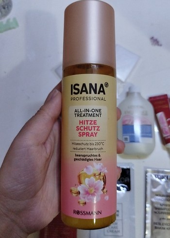 L'Oréal Paris Saç Bakım Maskeleri Ve Isana ısı koruyucu sprey