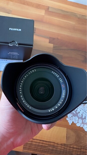Sahibinden sıfır ayarında Fujifilm XF 14mm f2.8 R Lens