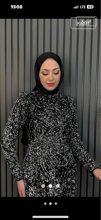Tesettür abiye - Görsel 3