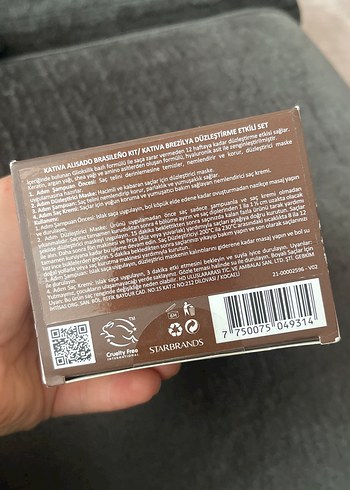 Kativa Brezilya Düzleştirici Saç Bakımı - Görsel 2