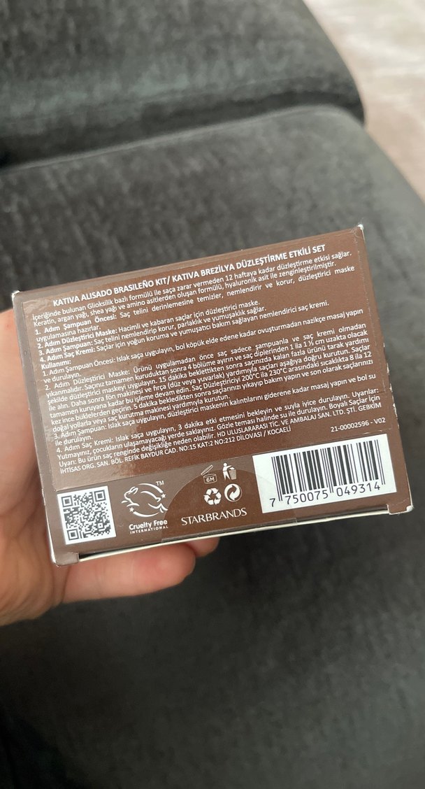 Kativa Brezilya Düzleştirici Saç Bakımı - Görsel 2