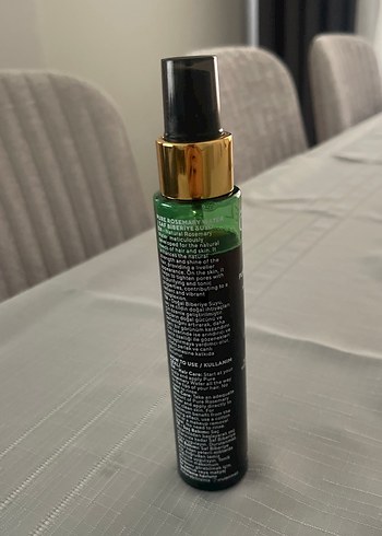 Yeşil Parlak CEEL Pure Rosemary Water Saf Biberiye Suyu - Görsel 2