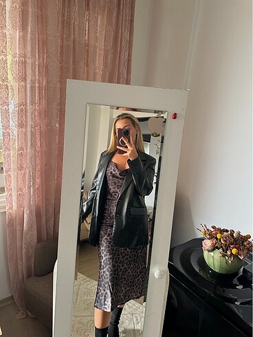 Deri Blazer Ceket