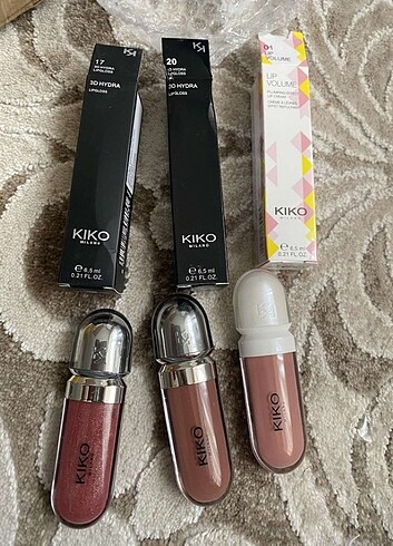 Kiko lipgloss seti