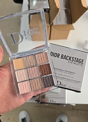 Dior backstage far paleti