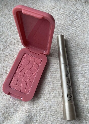 Nyx buttermelt allık ve maskara