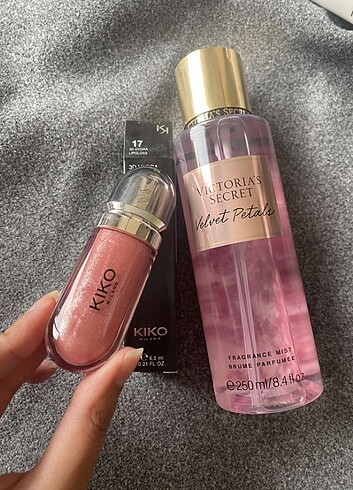 Victoria s Secret Victoria secret vücut spreyi ve kiko lipgloss