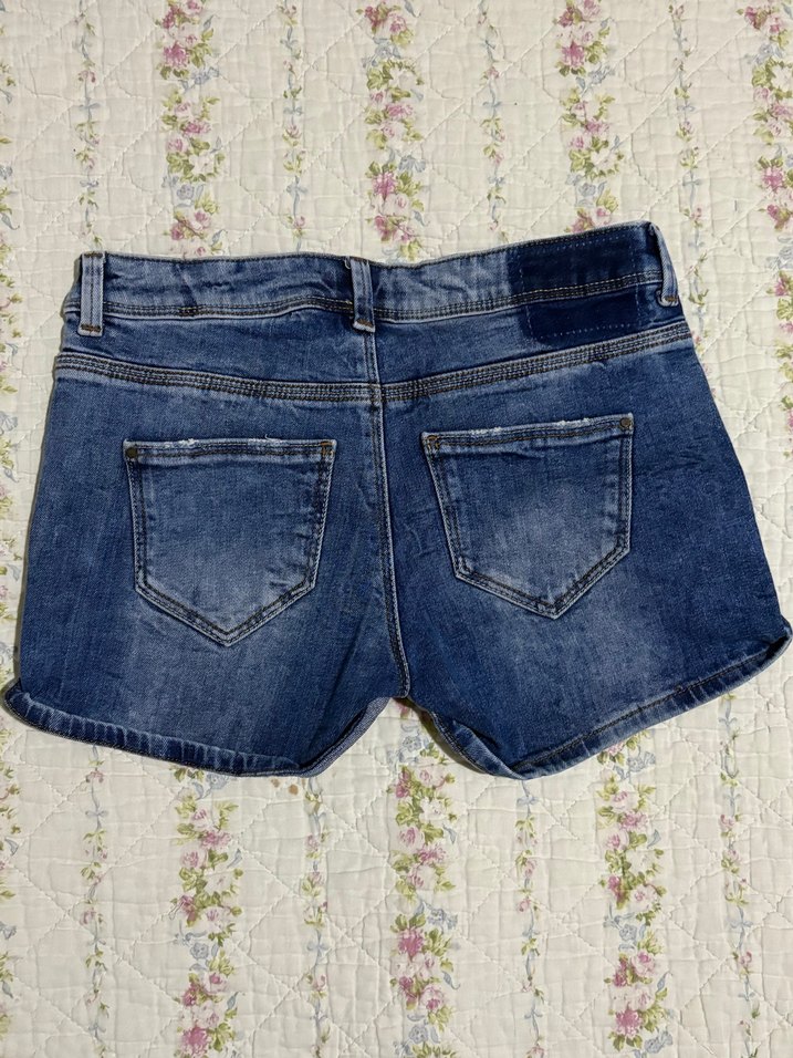 american vintage 2000s mini kot şort - Görsel 3