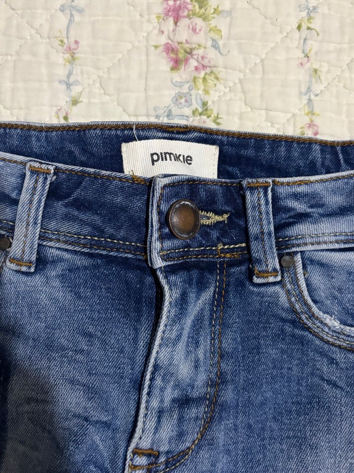 american vintage 2000s mini kot şort - Görsel 2