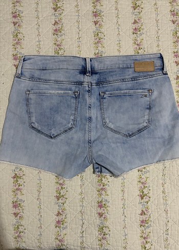 mavi american vintage 2000s mini kot şort - Görsel 4