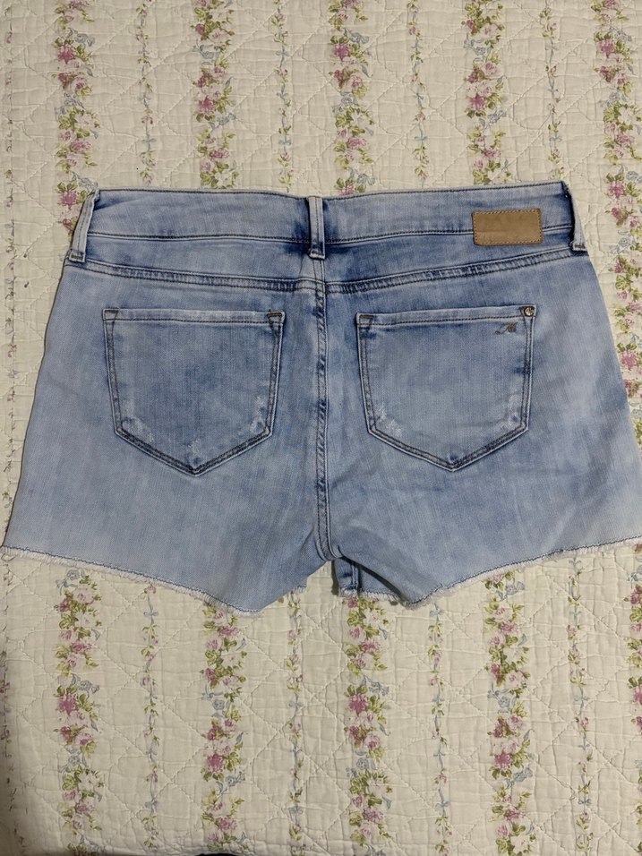 mavi american vintage 2000s mini kot şort - Görsel 4