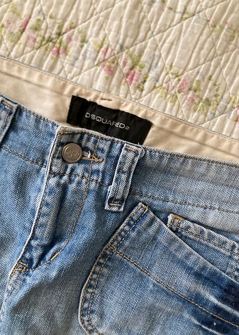 xs Beden dsquared2 american vintage mavi mini kot etek